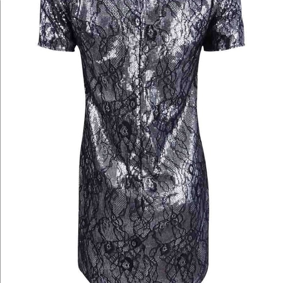 Michael Kors Sequined Lace Dress S - Picture 4 of 4